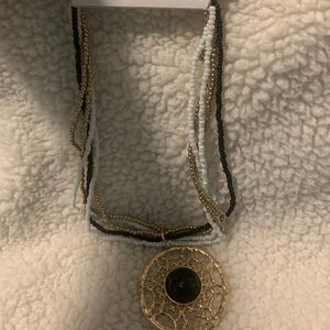 Multi strand Pendant Necklace